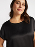 Blusa in raso e jersey image number 3