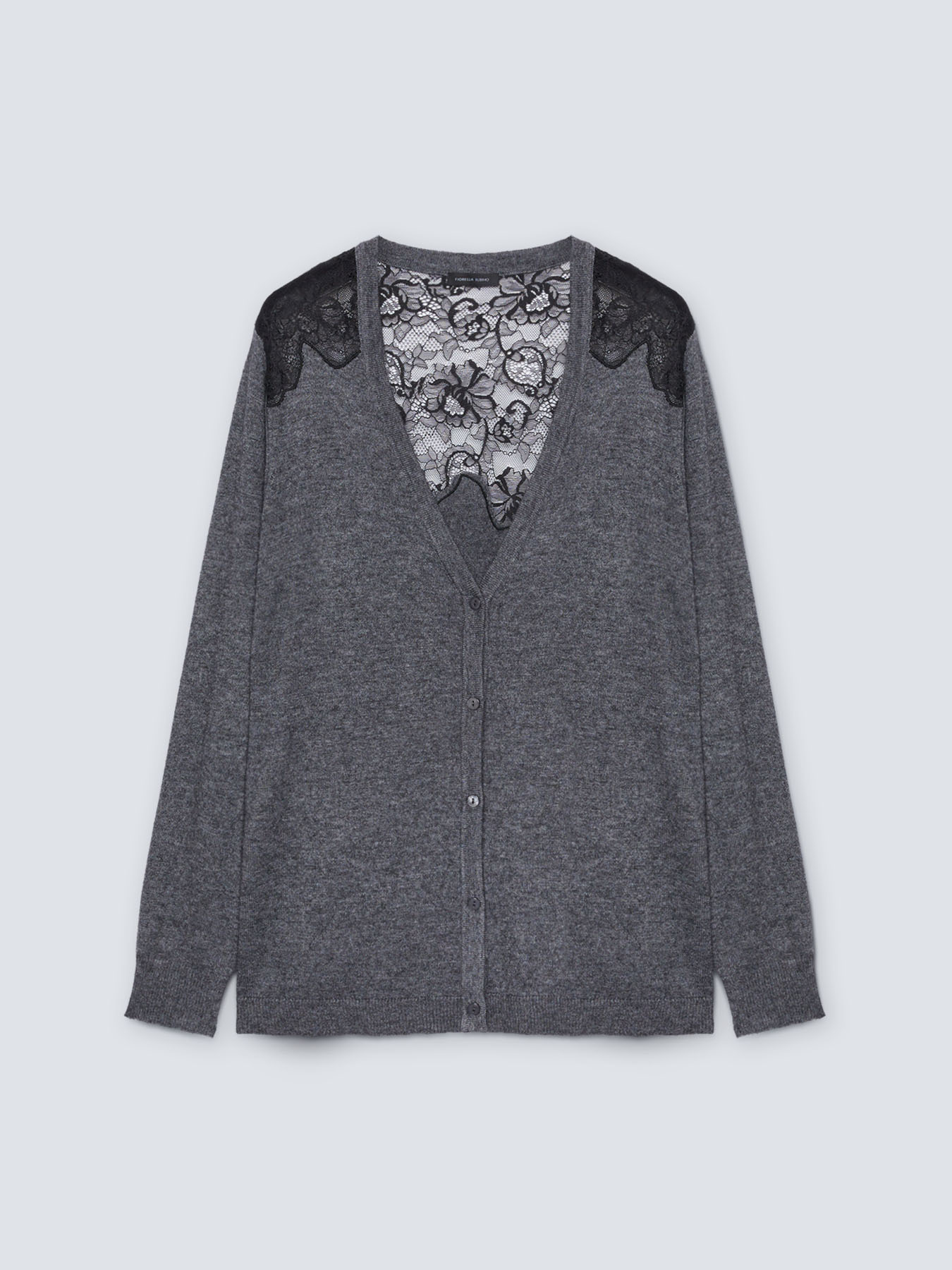 Grey lace cardigan shop