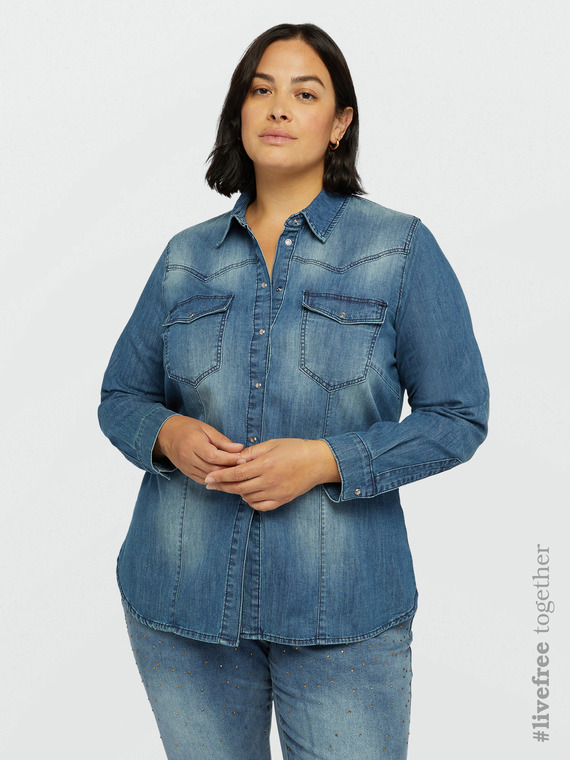 Camicia in denim