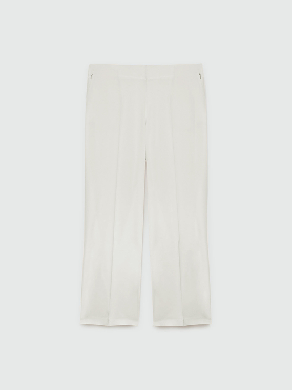 Pantaloni straight fit con fibre in TENCEL™