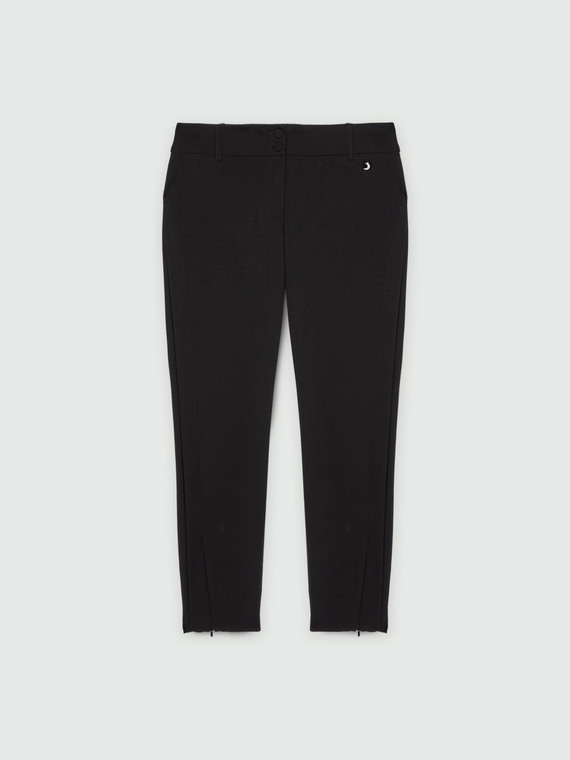 Pantalon skinny avec détail en tulle