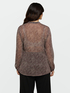 Blusa maculata burgundy image number 1