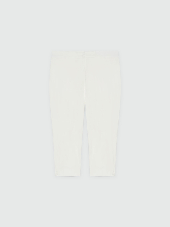 Pantaloni Capri in tessuto stretch