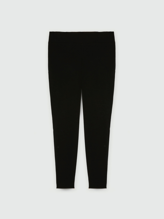 Pantaloni skinny in viscosa LENZING™ ECOVERO™