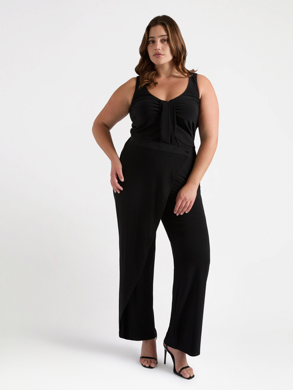 Pantaloni pareo in jersey