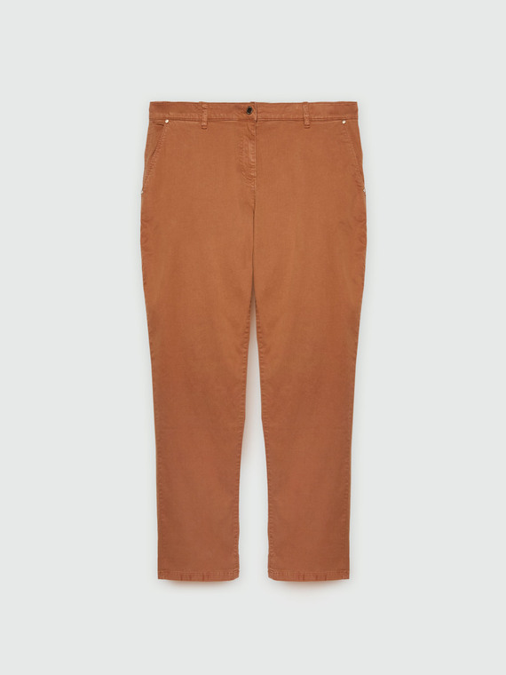 Pantaloni chinos in cotone e TENCEL™