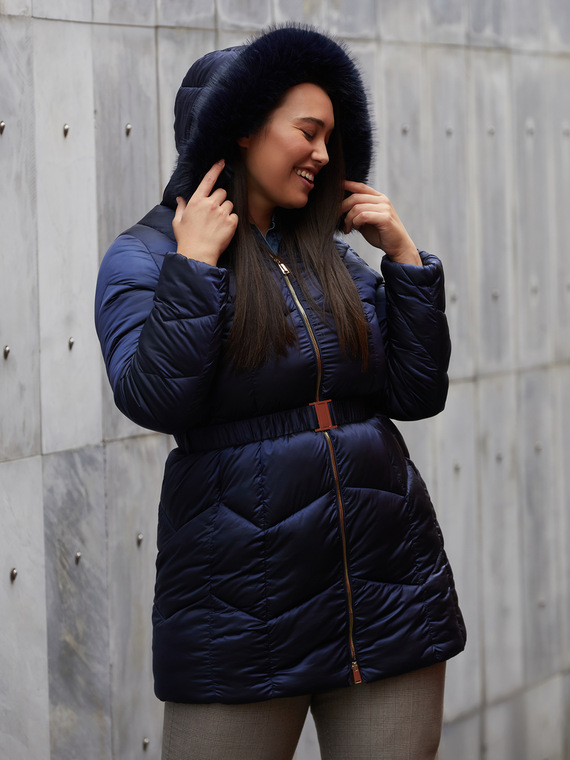 Down jacket with Sorona® Aura padding ​