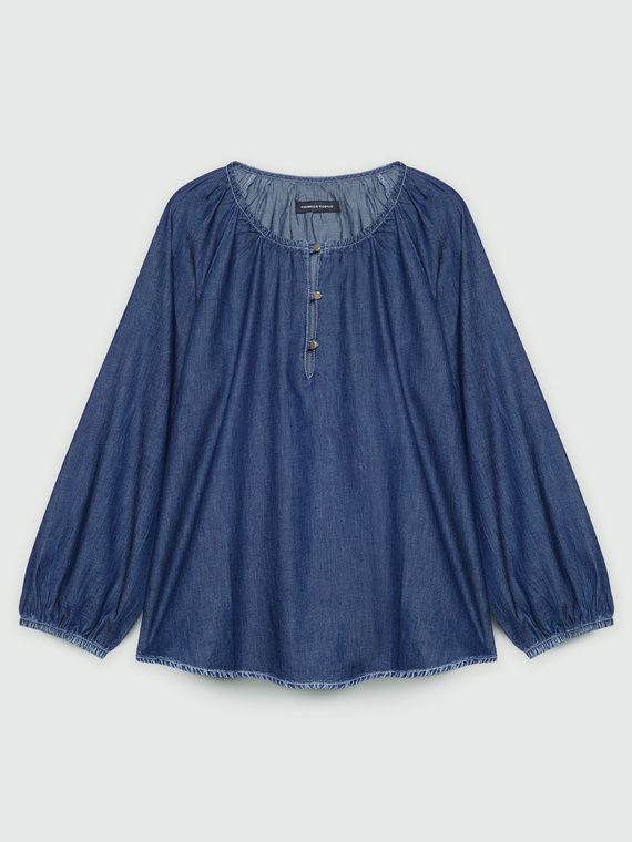 Blusa in denim