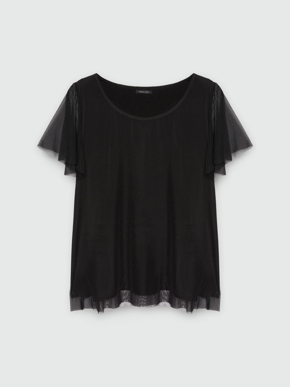 T-shirt in tulle