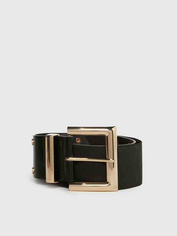 Belt with gold studs