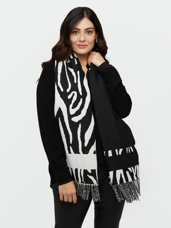 Zebra scarf