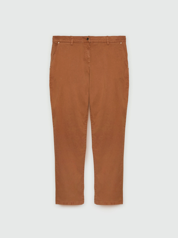 Pantaloni chinos in cotone e TENCEL™