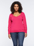 Sweetheart neckline sweater image number 0