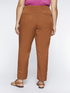 Pantalones carrot con cordones en la cintura image number 1
