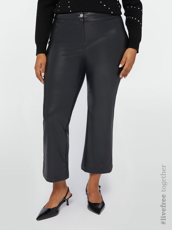 Kick flare trousers