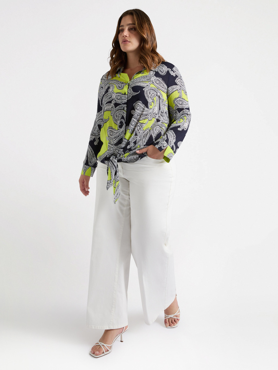 Camicia dalla stampa bandana