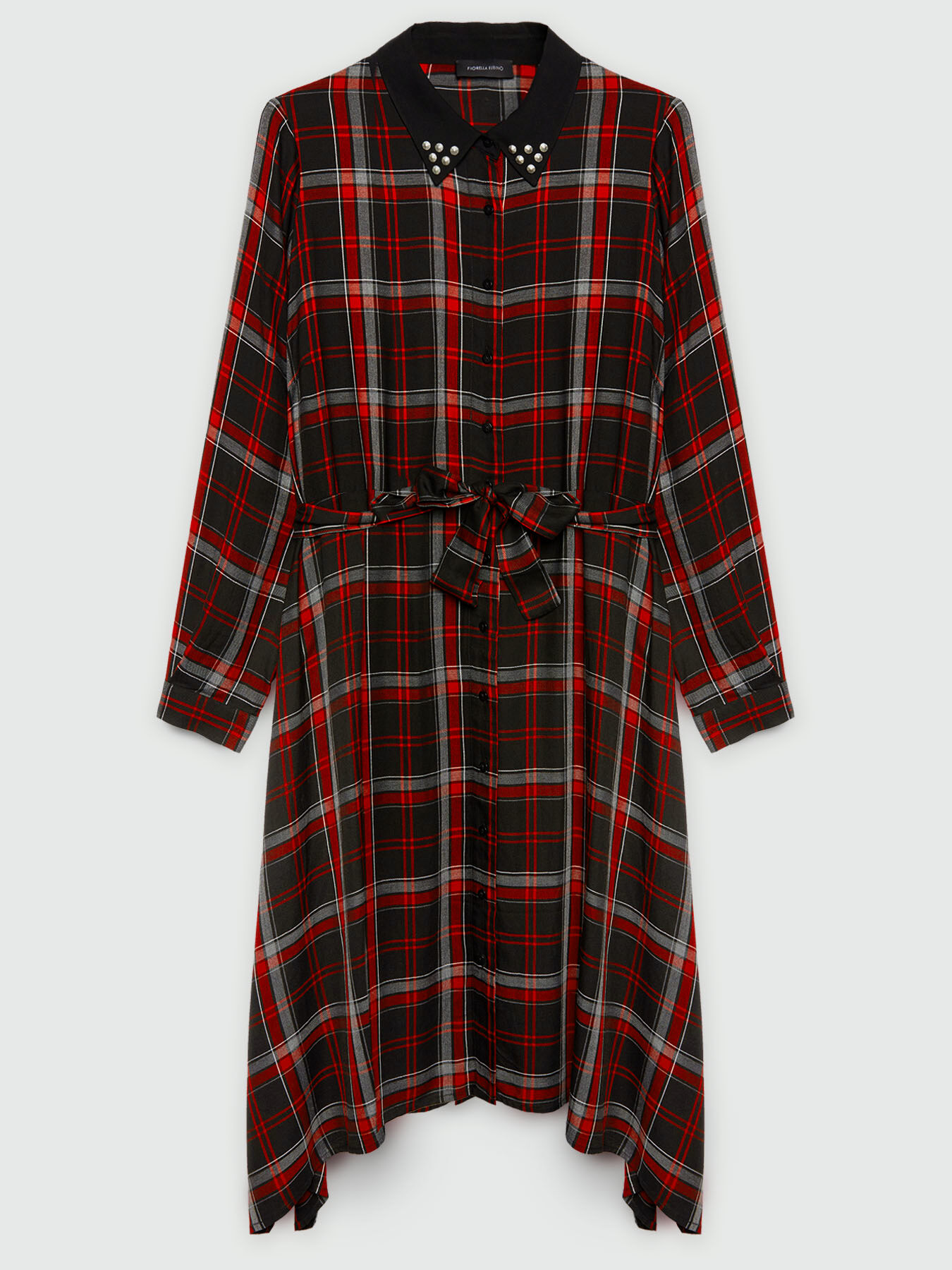 Red chequered dress sales