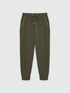 Pantaloni joggers con bordi lurex image number 4