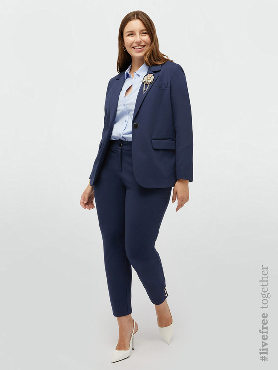 Pantalon slim en viscose LENZING™ ECOVERO™