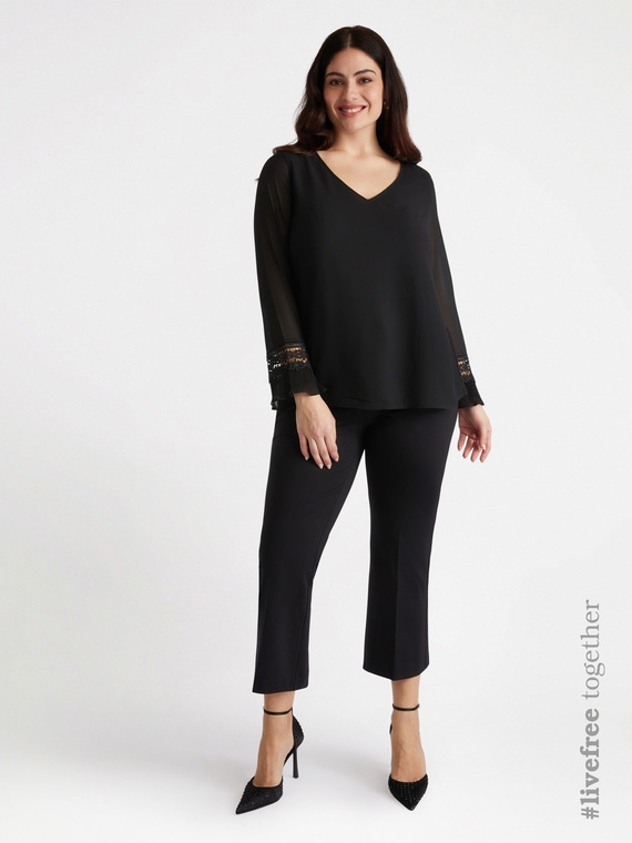 Blusa con viscosa LENZING™ ECOVERO™