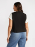 Gilet in scuba con bottoni image number 2