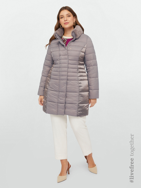 Daunenjacke mit Futter aus Sorona® Aura