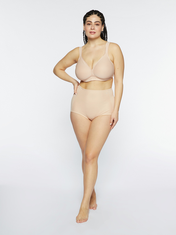 Fiorella Rubino beige nude Nightdress shapewear size M