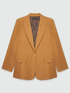 Blazer mit Animalier-Futter image number 5