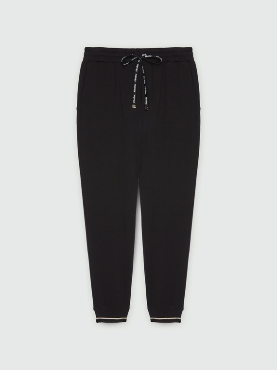 Joggers aus Sweatstoff