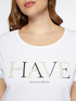 T-shirt with embroidery image number 2