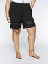 Short trousers with lace border image number 0