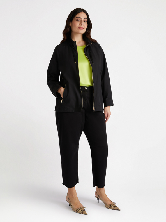 Parka leggero con zip