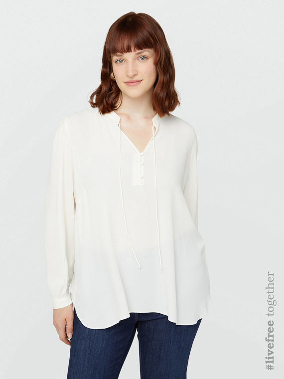 LENZING™ ECOVERO™ viscose blouse