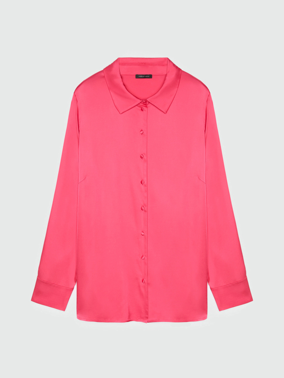 LENZING™ ECOVERO™ viscose satin shirt