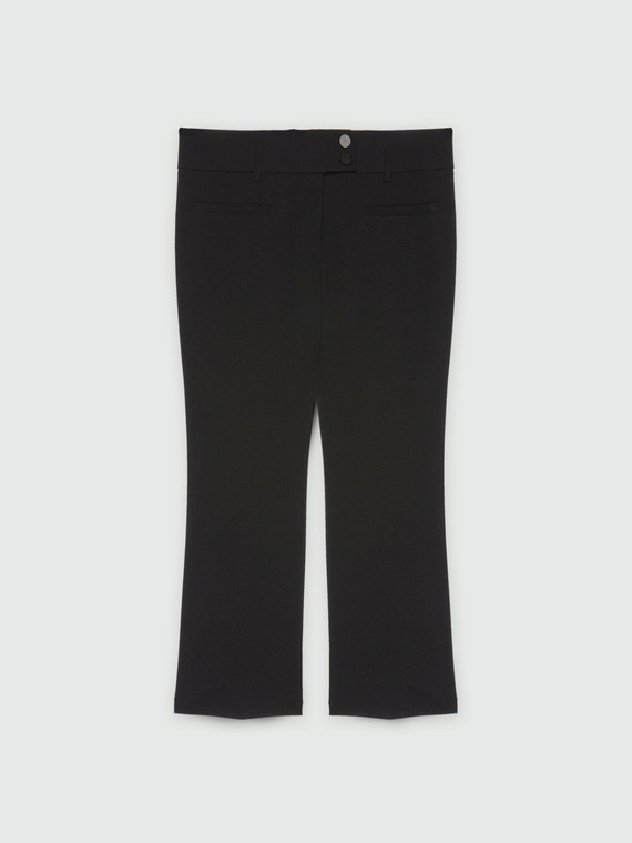 Kick flare trousers