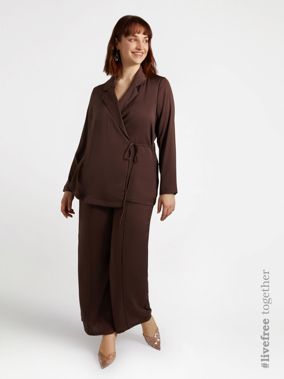 Blazer leggero in raso