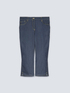 Capri-Jeans mit Steppnähten in Kontrastfarbe image number 4