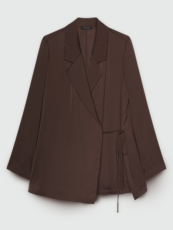 Blazer leggero in raso