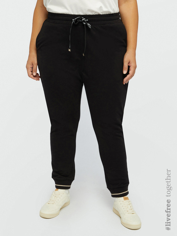 Pantaloni joggers in felpa