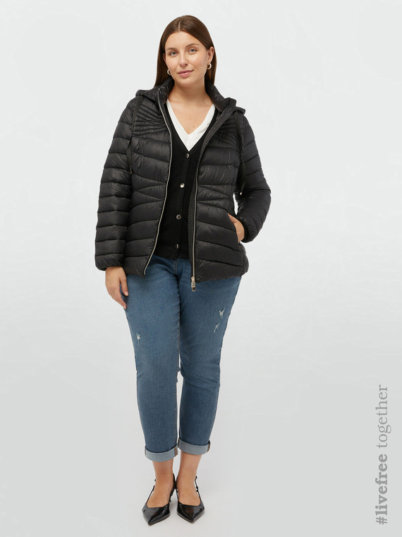 Lightweight Sorona® Aura quilted down jacket