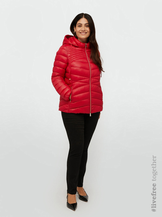 Lightweight Sorona® Aura quilted down jacket