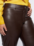 Pantaloni cropped in tessuto spalmato image number 3