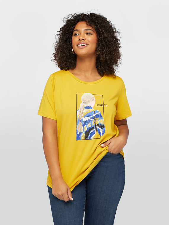 Camiseta con estampado