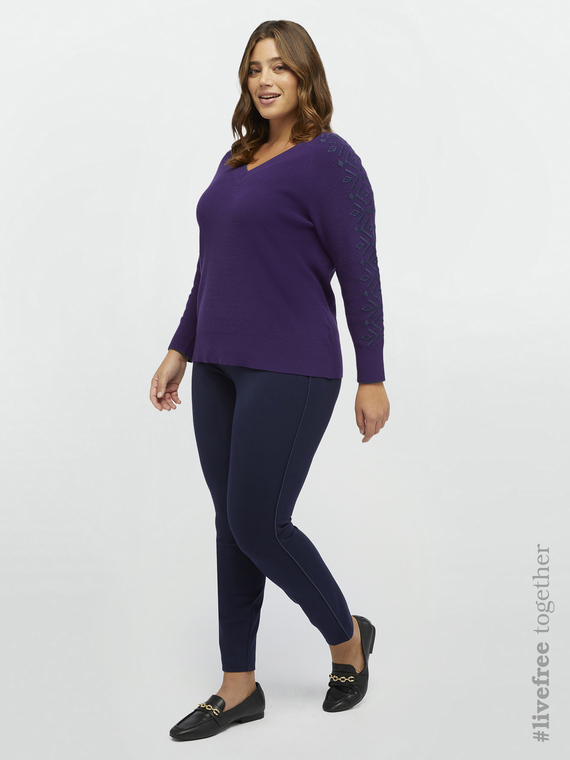 Pantalon skinny en viscose LENZING™ ECOVERO™