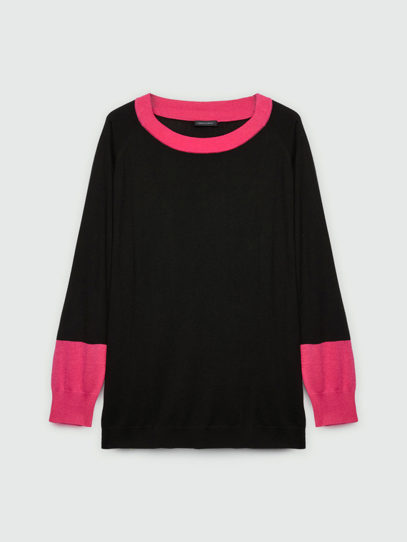 Colour-Block-Pullover