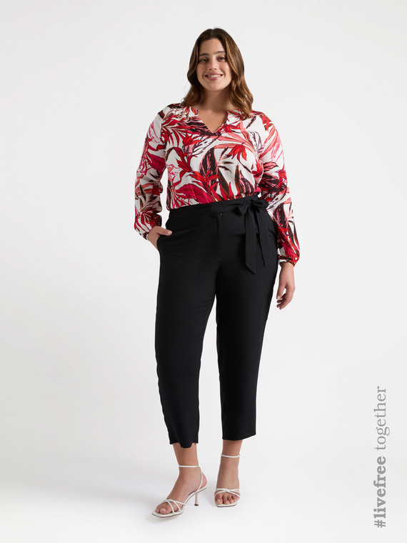Pantaloni in viscosa LENZING™ ECOVERO™
