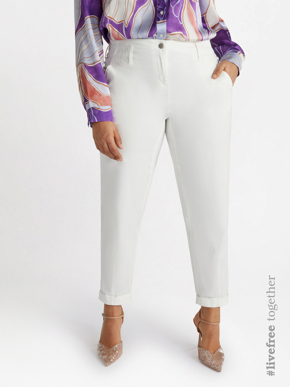 Pantaloni balloon in cotone