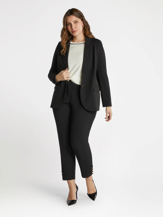 Blazer in tessuto stretch