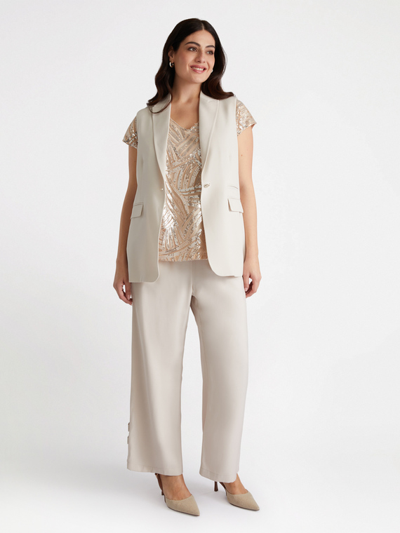 Blazer senza maniche