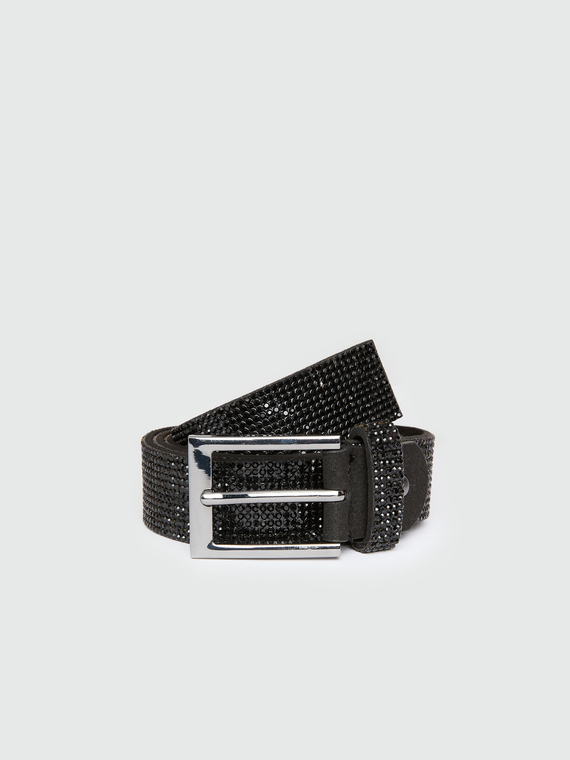 Rhinestone belt